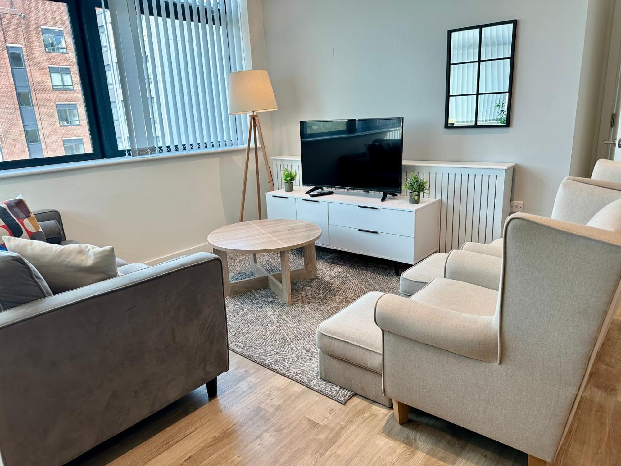 Lovely 1 Bed Apartment - Old Trafford 曼彻斯特 外观 照片