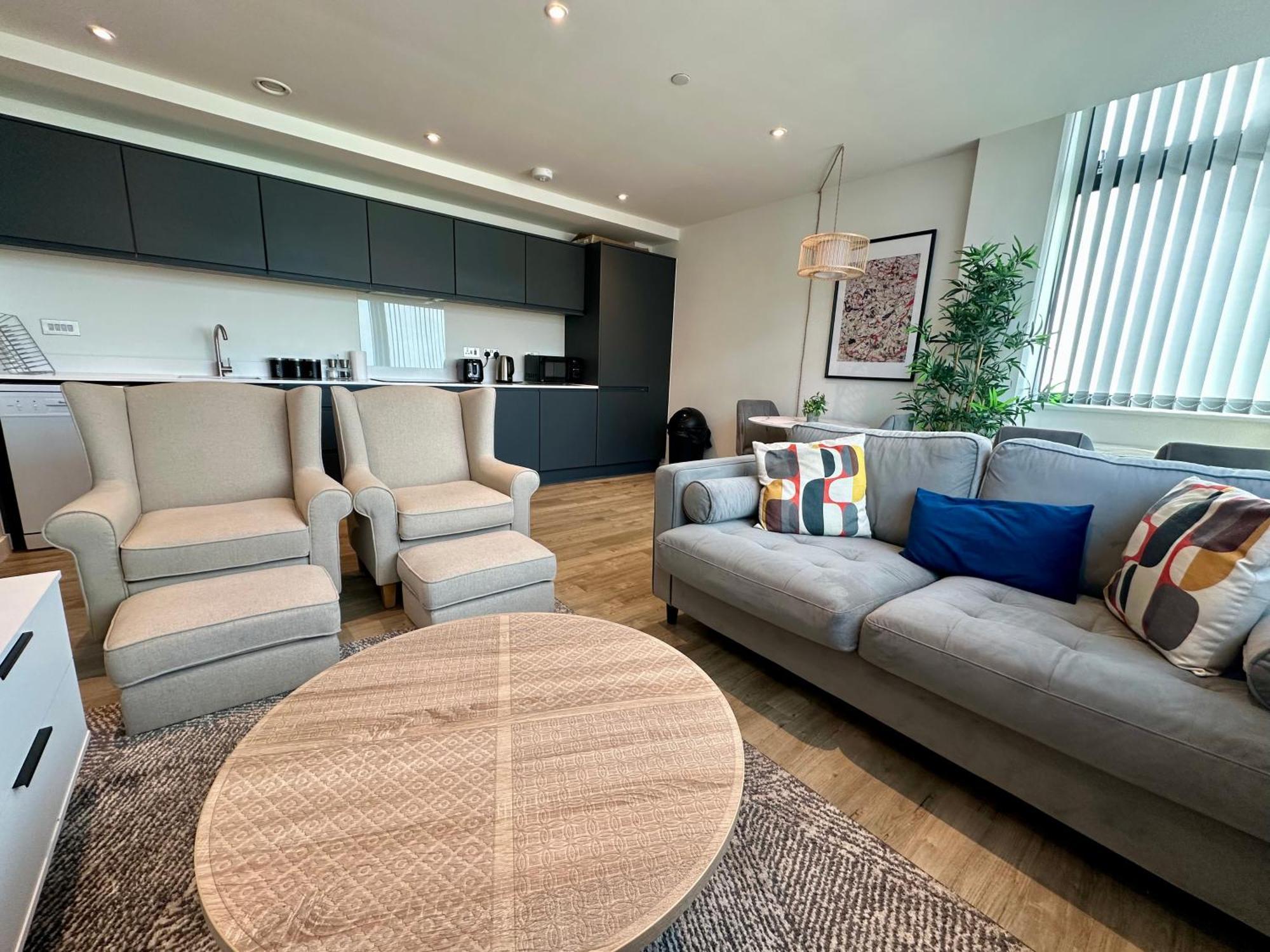 Lovely 1 Bed Apartment - Old Trafford 曼彻斯特 外观 照片